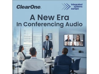 ClearOne представила инновационные решения для совместной работы на ISE 2025