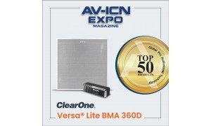 ClearOne Versa® Lite BMA 360D вошел в список 50 лучших продуктов 2024 года по версии AV-ICN Expo